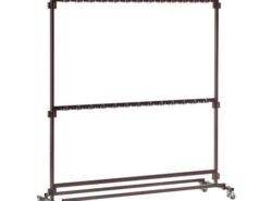 verrijdbaar garderobe rek 100 haaks