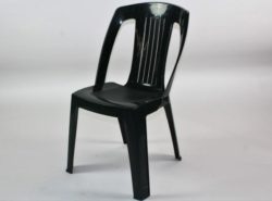 Kunststof stapelstoel zonder armleuning
