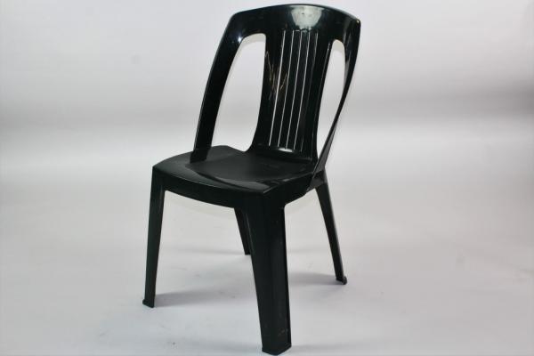 Kunststof stapelstoel zonder armleuning